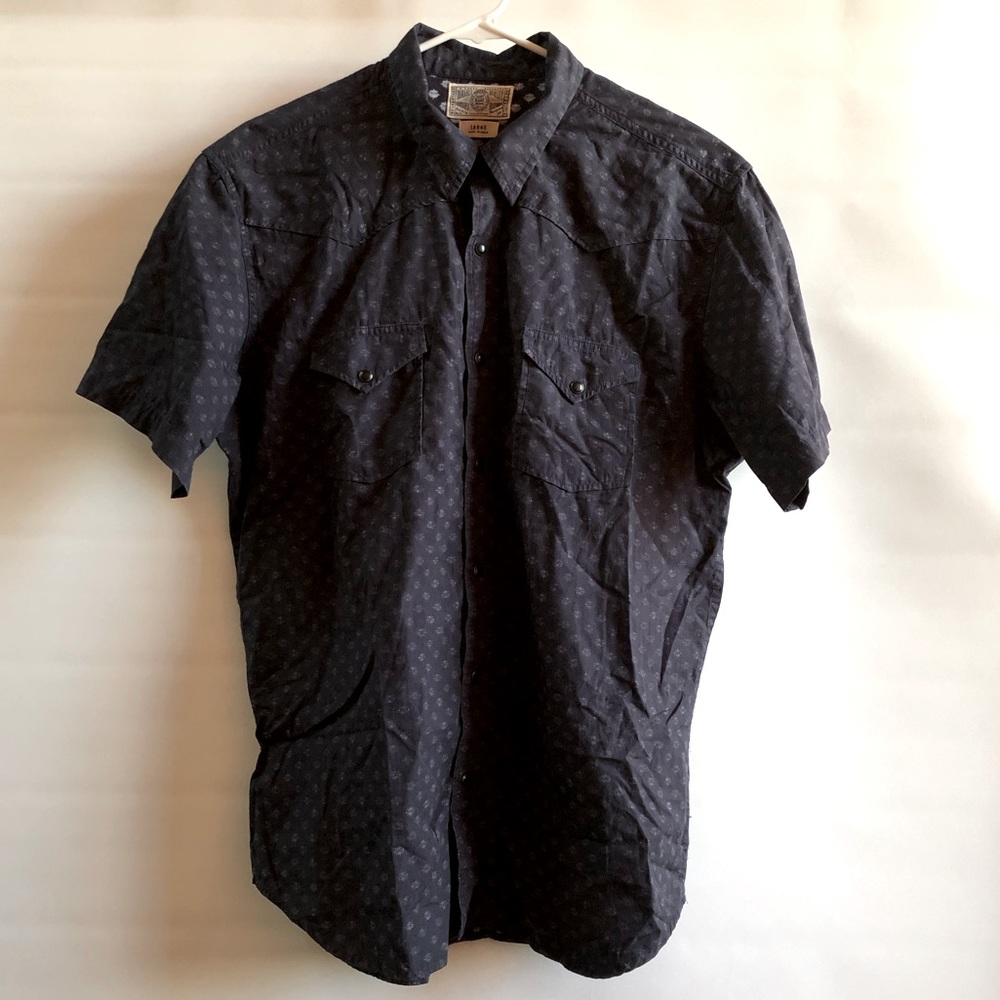 Lucky 🍀 Brand men’s western button down shirt L